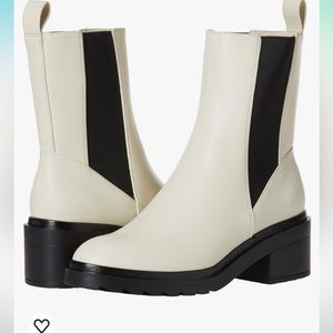 Never worn white boots